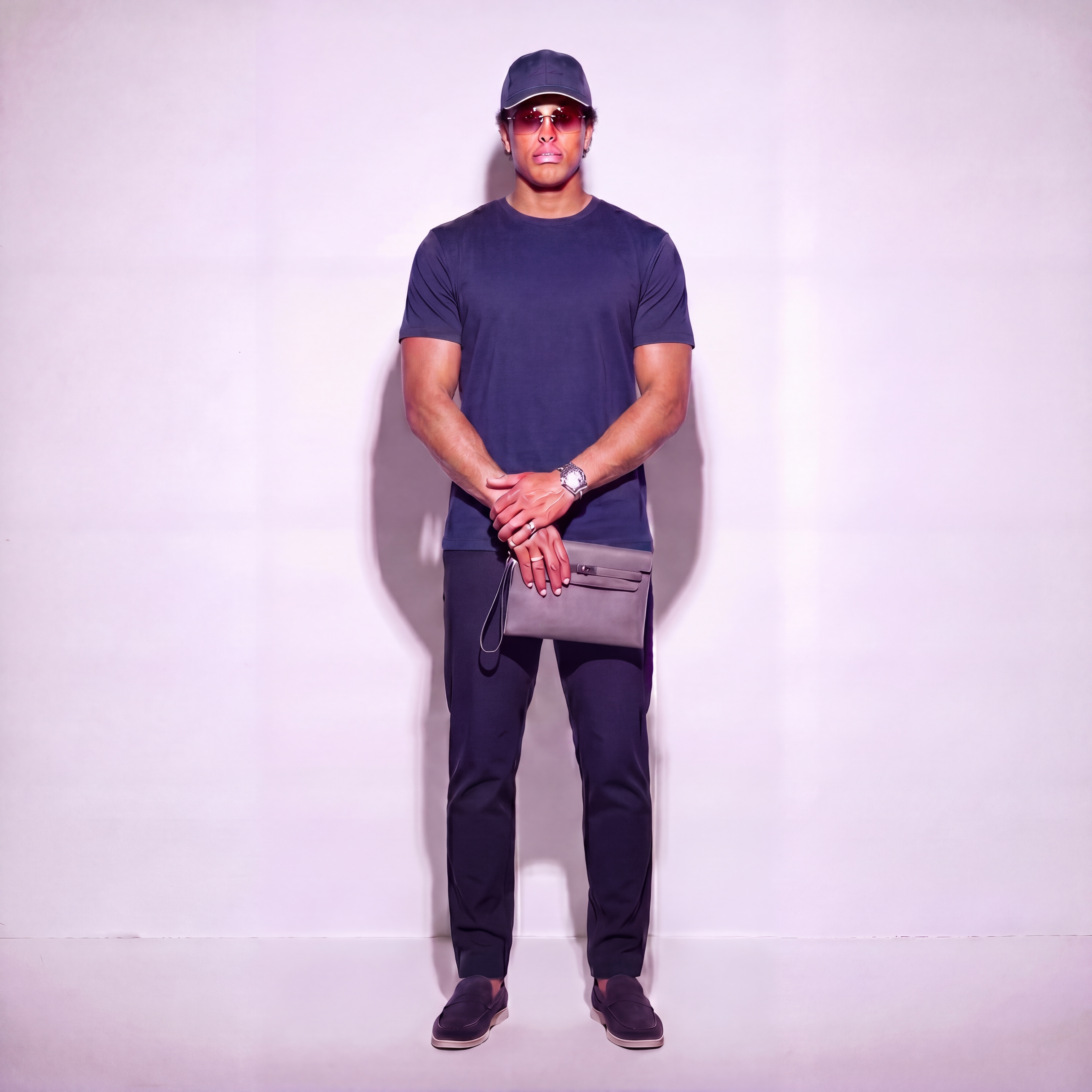 Saphir blue t-shirt